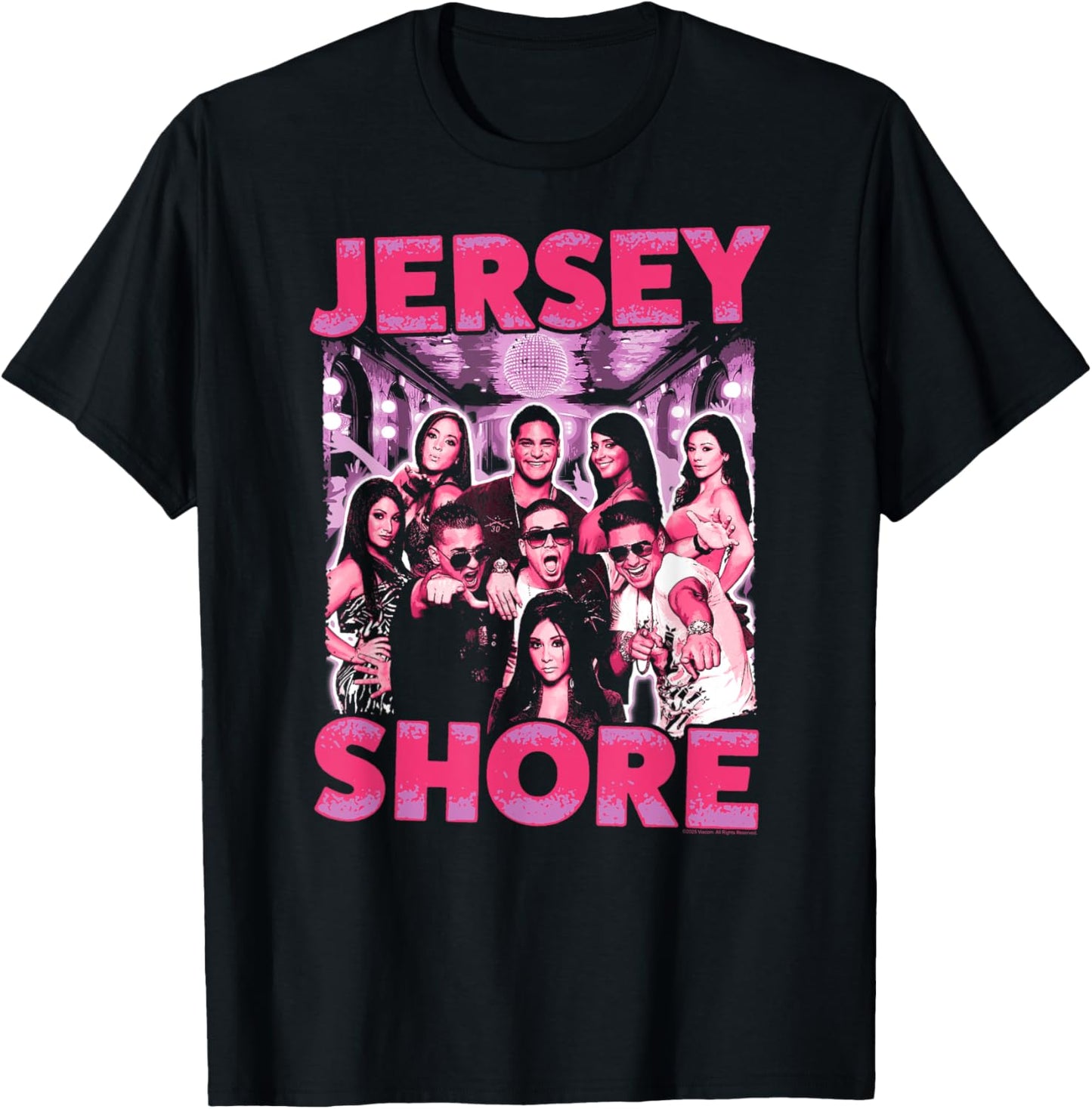 Jersey Shore Cast Hits the Club Reality TV Show T-Shirt