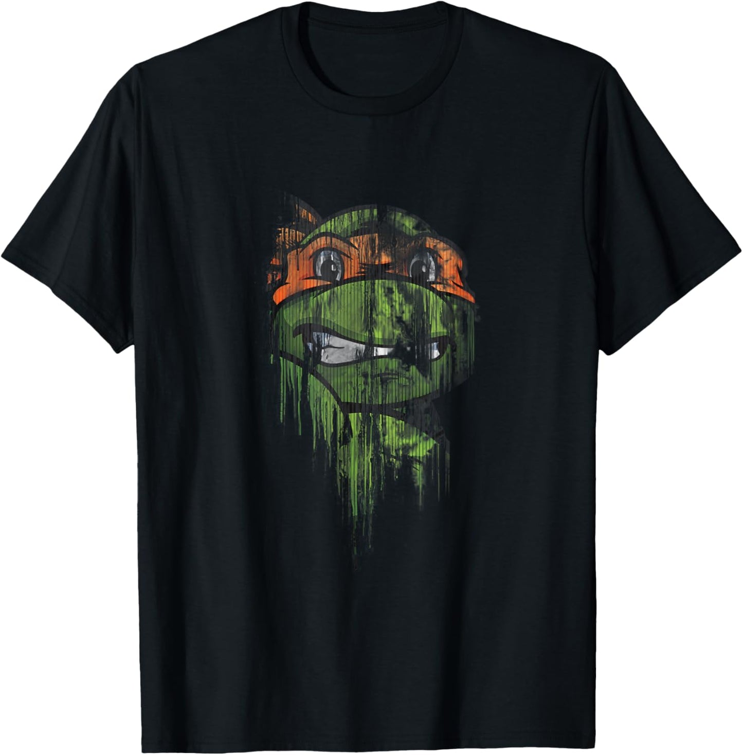 Teenage Mutant Ninja Turtles Michelangelo Grunge Art T-Shirt