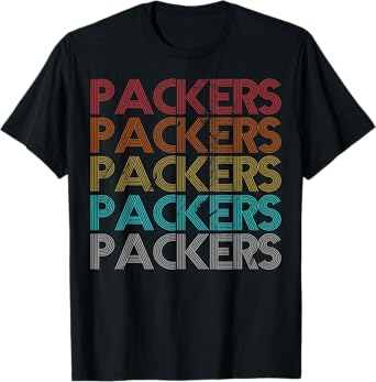 Retro Vintage Packers T-Shirt