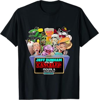 Jeff Dunham Moline, IL (2023) T-Shirt