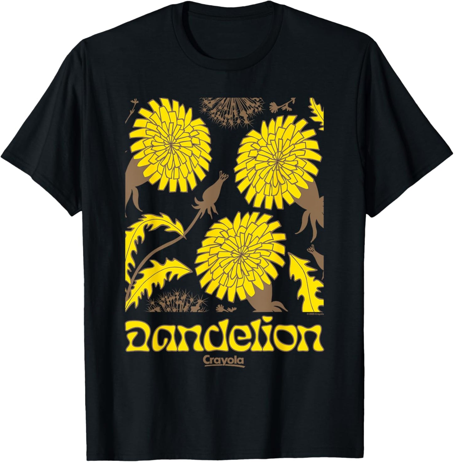 Crayola 2025 Limited Edition Dandelion Vintage Tee by TeeBrew