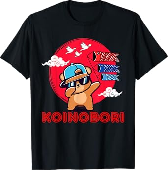 Koinobori Japan children's day Carp Fish flag for kids T-Shirt