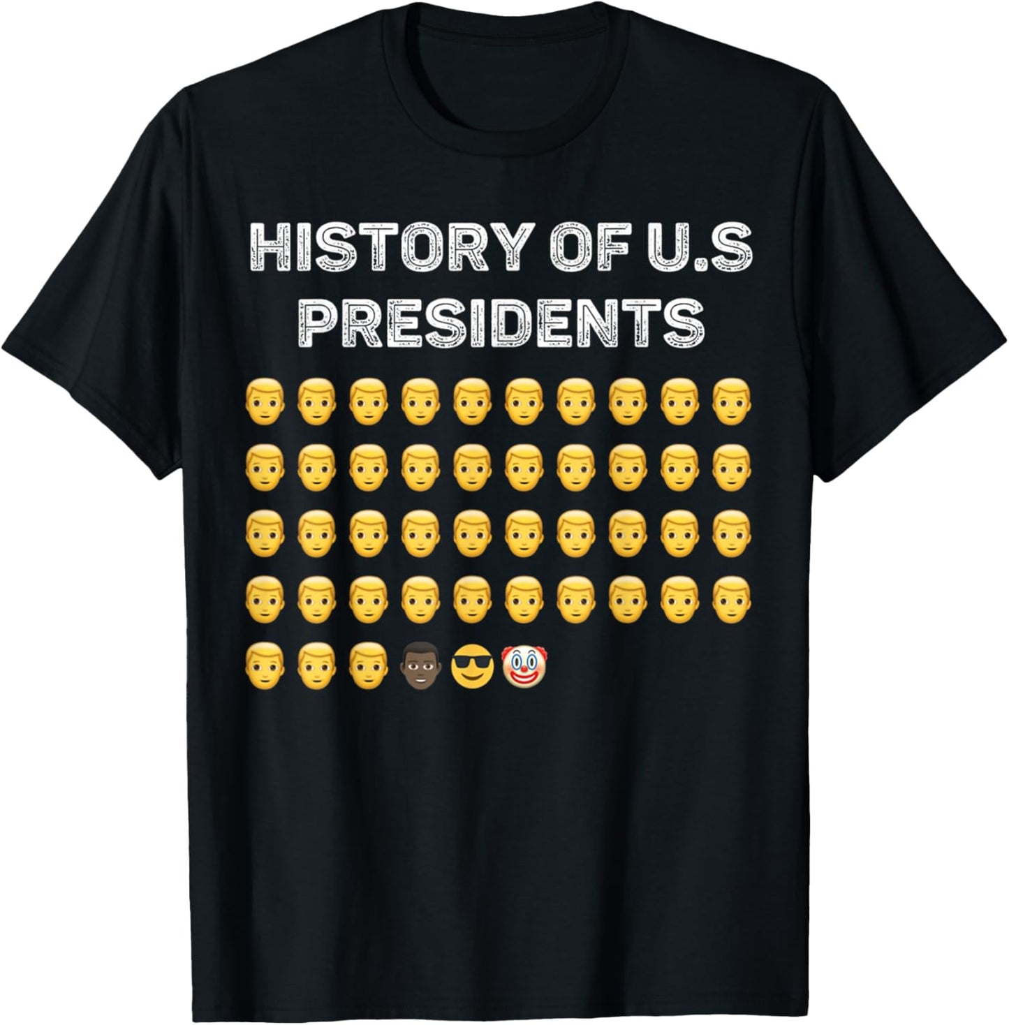 History Of USA Presidents American Patriotic Country T-Shirt