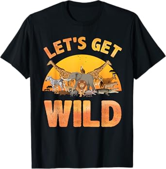 Funny Safari Costume For Kids Men Women Africa Safari Lover T-Shirt