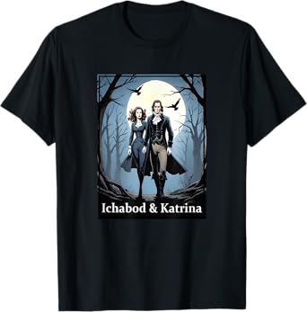 Ichabod Crane & Katrina Van Tassel of Sleepy Hollow T-Shirt