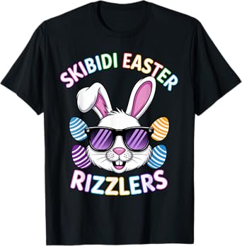 Easter Rizzler Skibidi Funny Easter T-Shirt