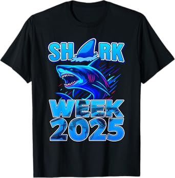 Funny Shark Lover 2025 – Ocean Conservation Week Tee T-Shirt