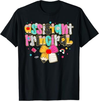 Assistant Principal Happy First Day Of School Back To School T-Shirt