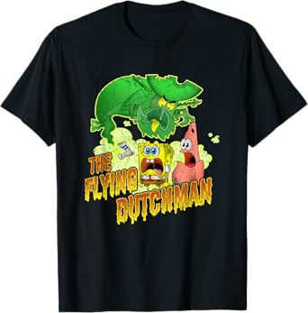 SpongeBob SquarePants The Flying Dutchman Distressed T-Shirt