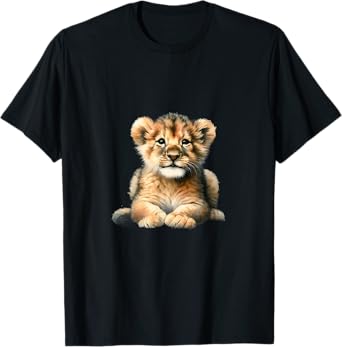 Little Roar. Serengeti Lion Cub. Endangered species 2025 T-Shirt
