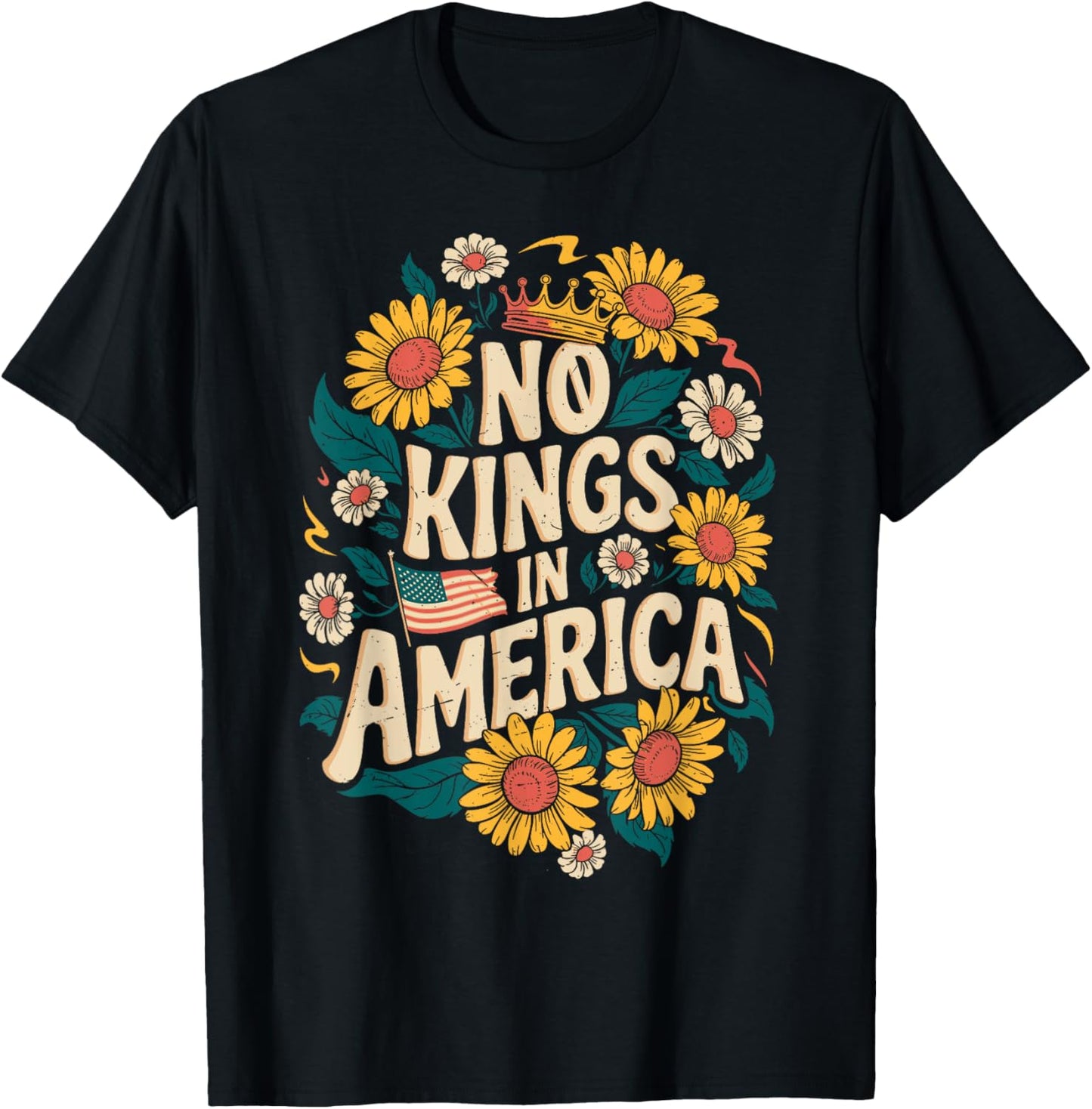 No Kings In America We The People Political Shirt Men Women T-Shirt
