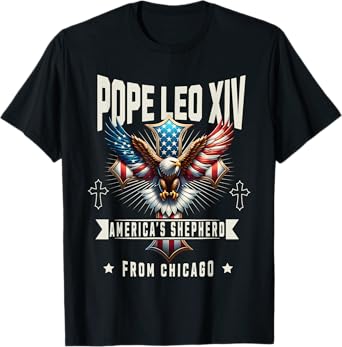 Habemus Papam 2025 Vatican Election Leo XIV From Chicago T-Shirt
