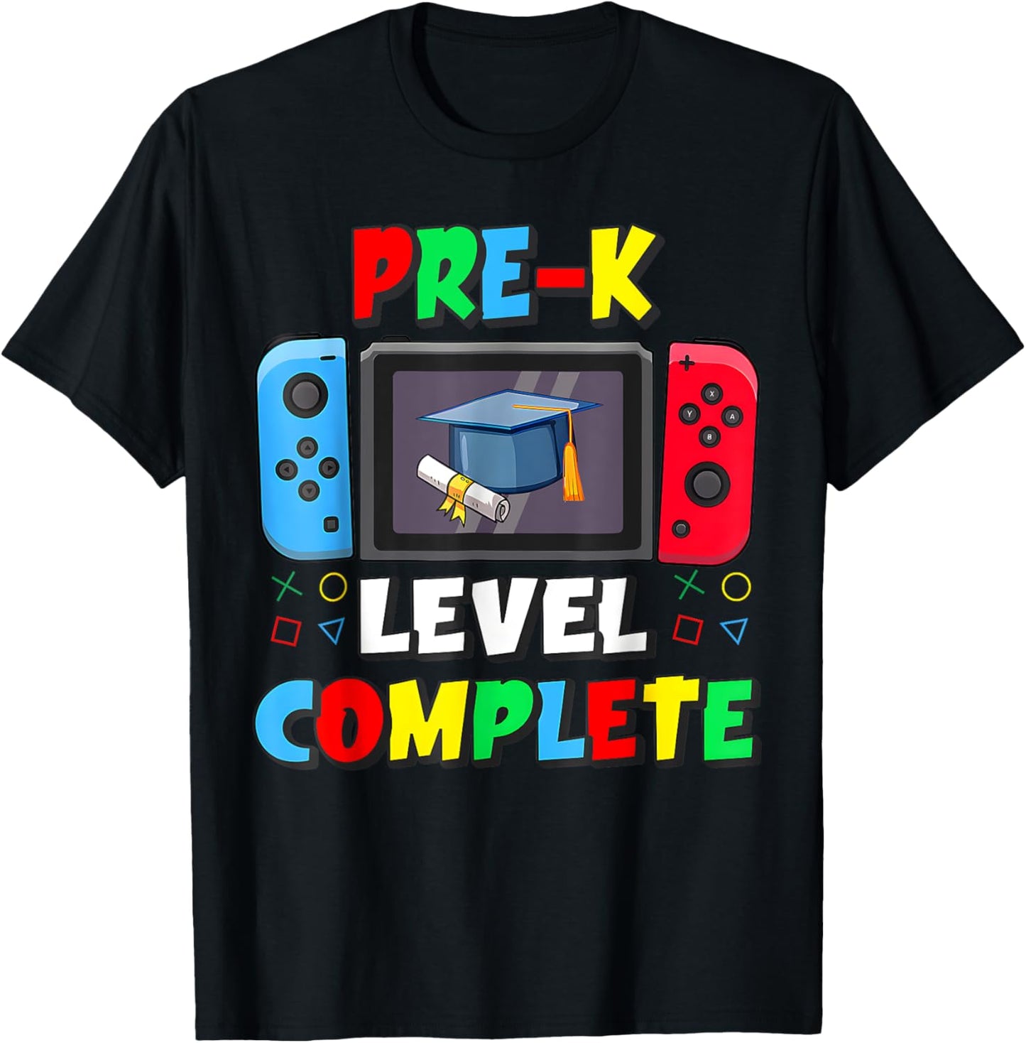 Pre K Level Complete Last Day Of School Video Game Boys T-Shirt
