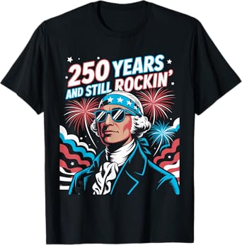 Funny USA 250th Anniversary Americas Semiquincentennial T-Shirt