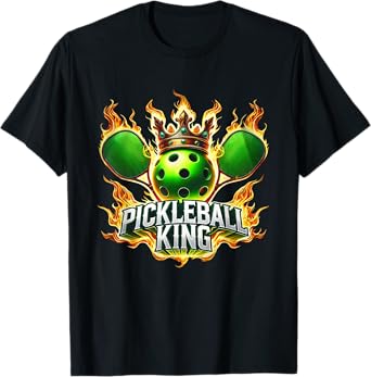 pickleball king funny pickleball player T-Shirt