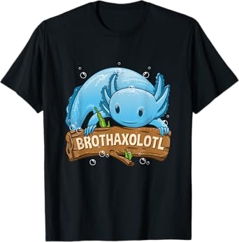 Brothaxolotl Brother Axolotl Boys Kids T-Shirt