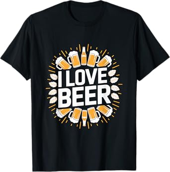 I Love Beer Craft Brew Mug Celebration T-Shirt