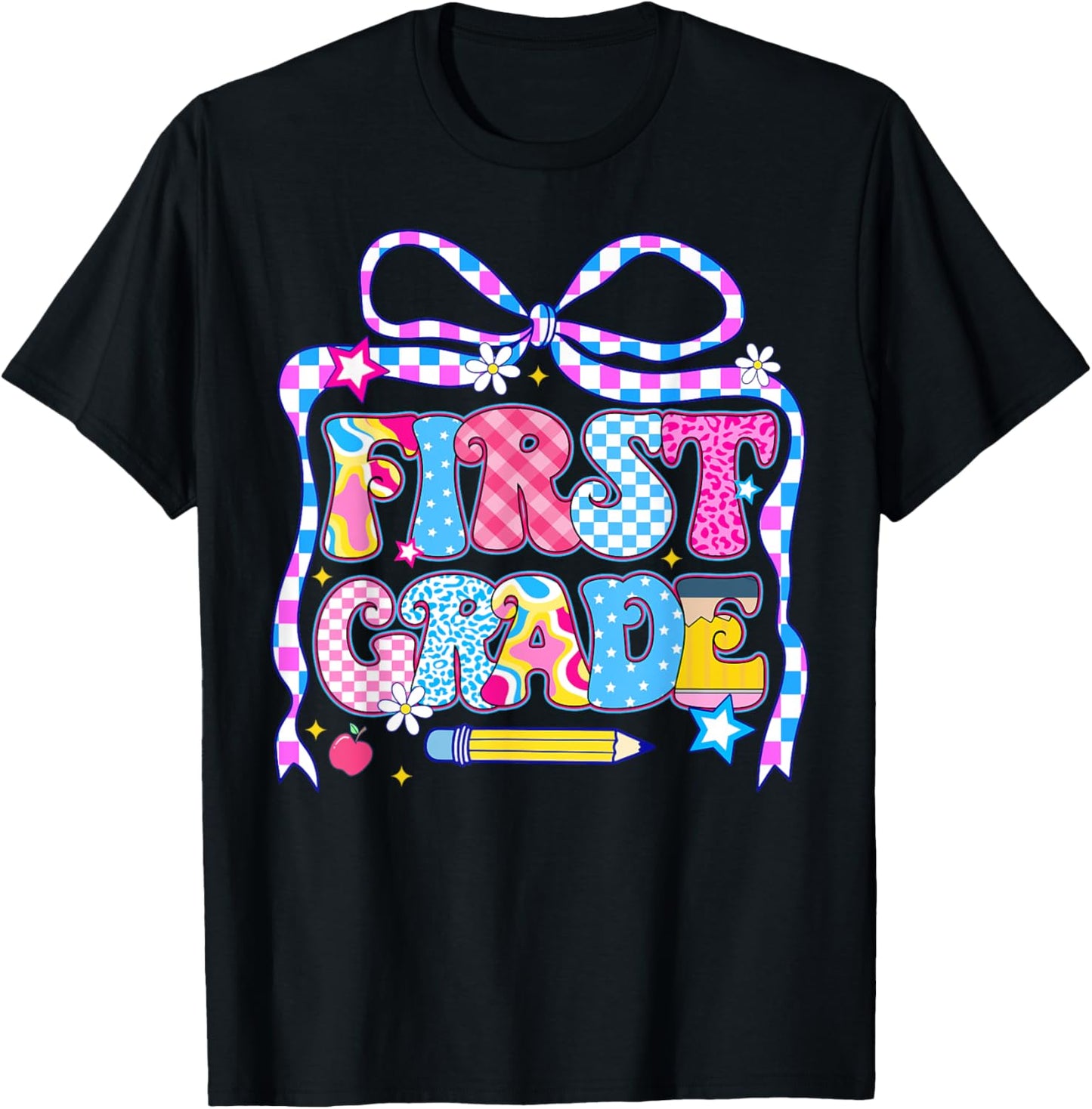 Cute First Grade Teacher 1st Grade Boys Girls Back to School T-Shirt