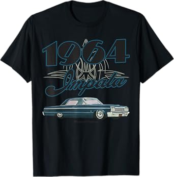 1964 Impala 3.0 Lowrider Kustom Lead Sled Hot Rod Muscle Car T-Shirt