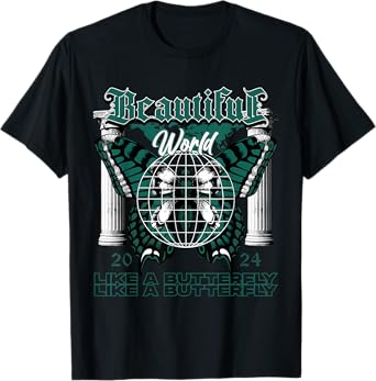 Beautiful World Oxidized Green 4s Matching Tee For Men Women T-Shirt