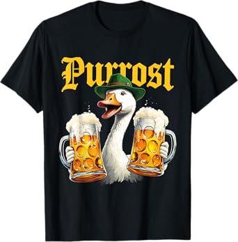 Purrost Goose Oktoberfest Beer Festival Gift T-Shirt