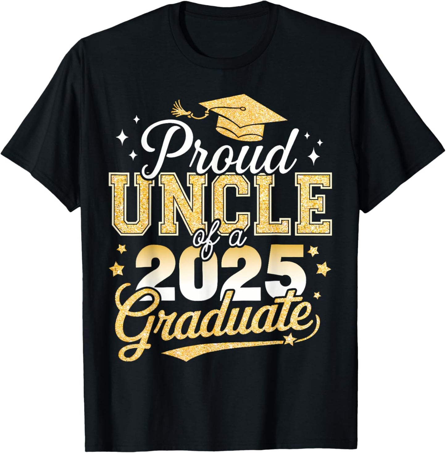 Proud uncle of a class of 2025 graduate senior graduation T-Shirt