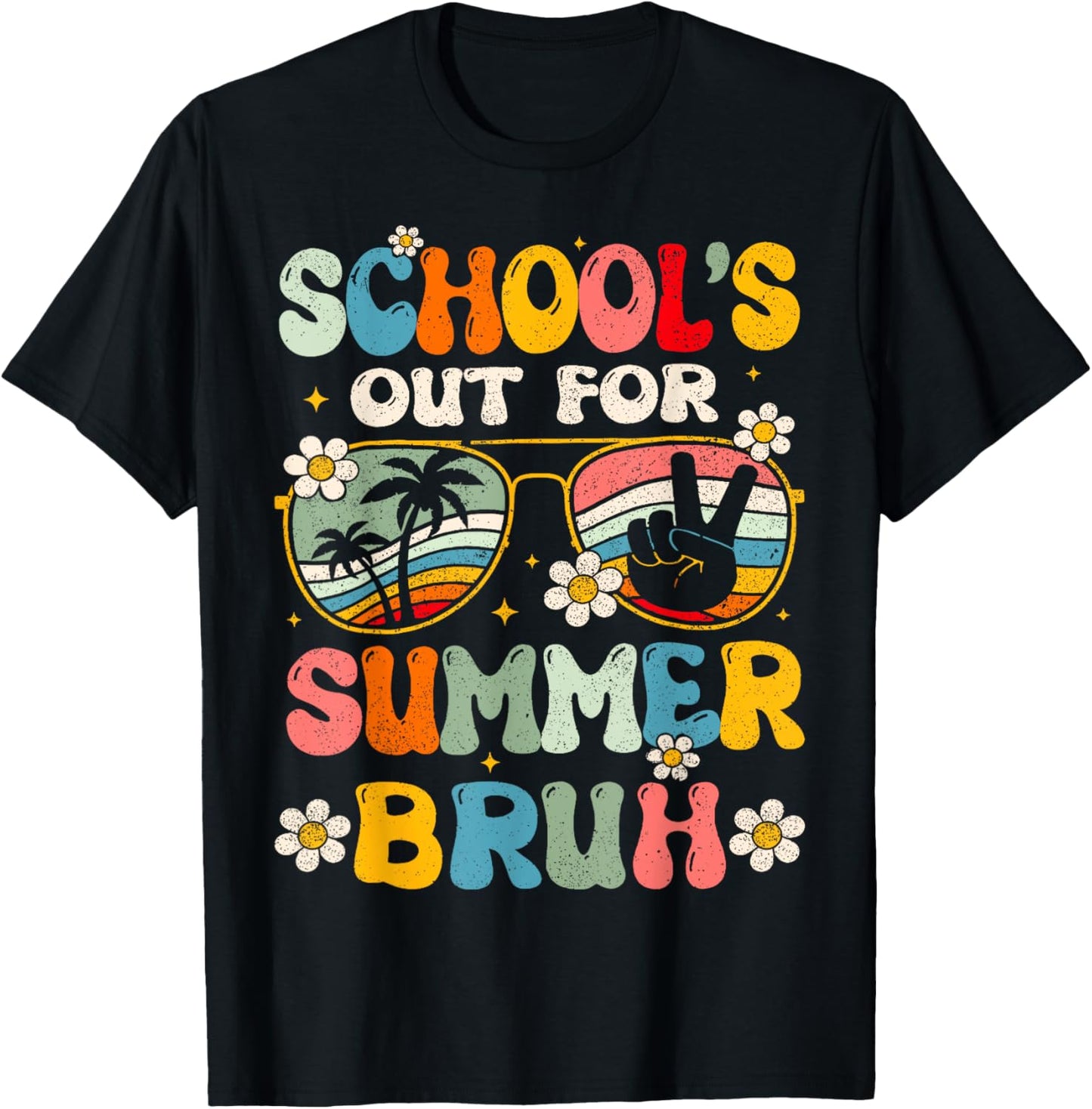 Schools Out for Summer Bruh – Happy Last Day Teacher Tee by TeeBrew