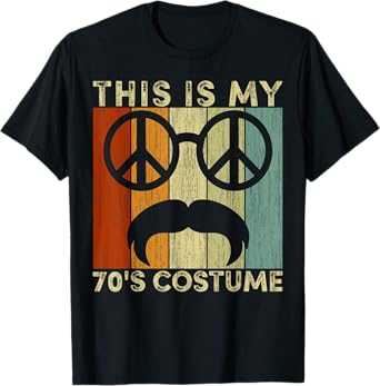 70s shirts for men This Is My 70s Costume mens disco 70's T-Shirt