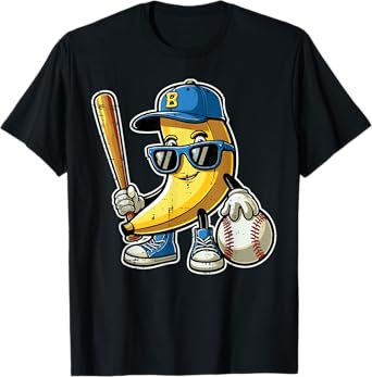 Banana Cool Fruit Men Boys Kids Youth T-Shirt