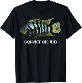 Convict Cichlids Freshwater Aquarium Fish T-Shirt