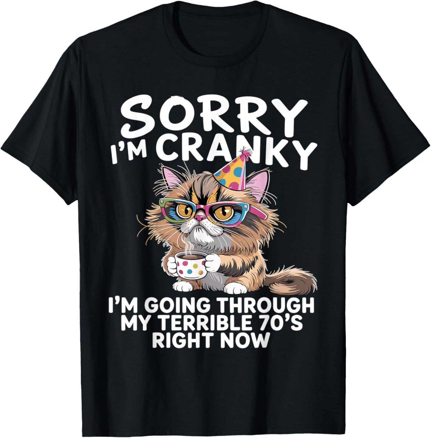 Sorry I'm Cranky I'm Going Through My Terrible 70’s T-Shirt