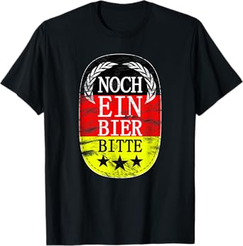 Noch ein bier bitte Prost one Beer Please German Oktoberfest T-Shirt