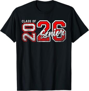 Senior 2026 Graduation My Last First Day Of Class Of 2026 T-Shirt