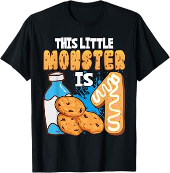 Milk and Cookies 1st Birthday Boy Girl First Birthday Family T-Shirt
