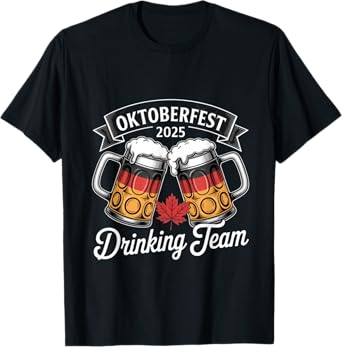 Oktoberfest Squad Drinking Team Beer German Flag T-Shirt