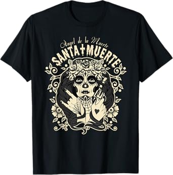 Angel Of Death, Ángel de la Muerte, Santa Muerte T-Shirt
