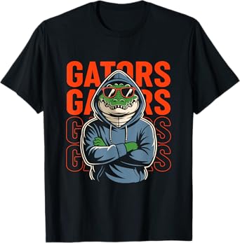 Retro Gators Gift for Men Women Boys Girls Kids T-Shirt