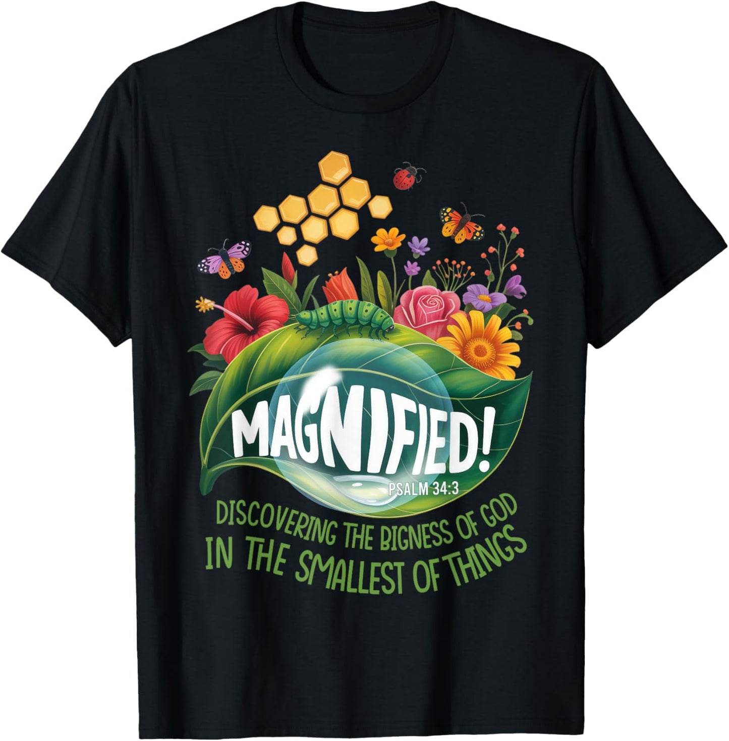 Magnified Smallest Insects Adventure VBS 2025 T-Shirt