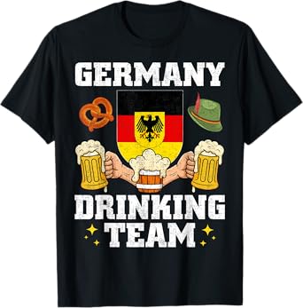 Oktoberfest Germany German Team Squad Funny Beer Festival T-Shirt