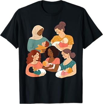 Breastfeeding Lactation Consultant Birth Worker IBCLC Baby T-Shirt