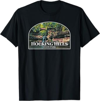 Hocking Hills State Park Ohio Hiking T-Shirt