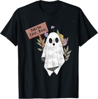 You Do You Boo Halloween Ghost Spooky Season Cute Ghost Hall T-Shirt