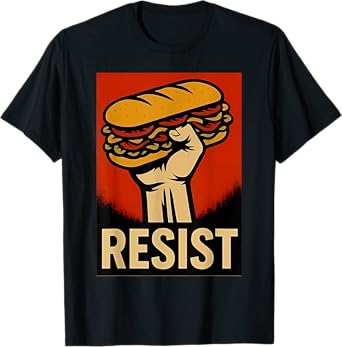 Resist DC Sandwich Thrower T-Shirt