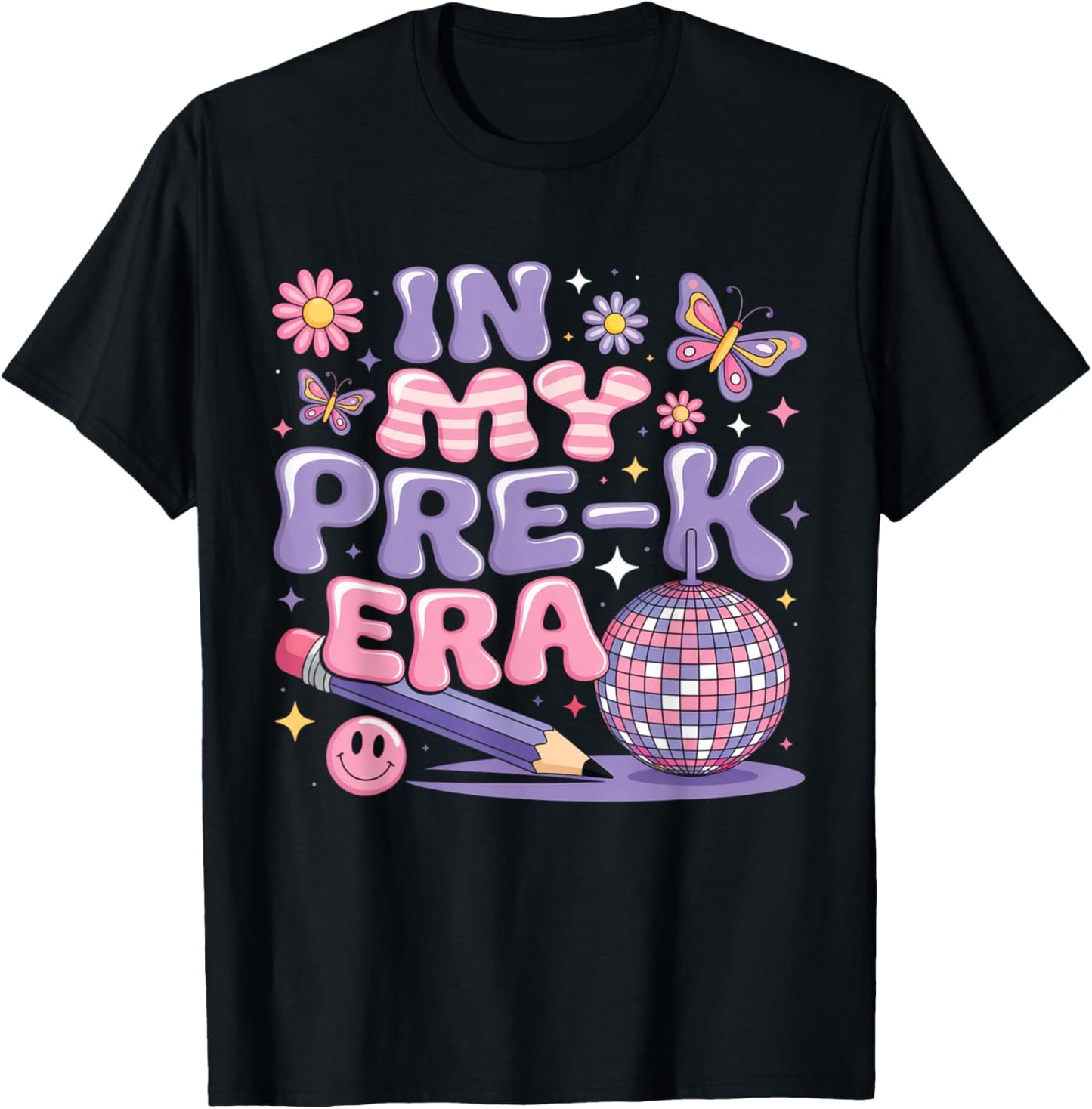 In My Pre-k Era Back To School Teacher Women Girl T-shirt by TeeBrew