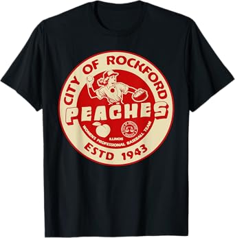 Rockford Peaches baseball 1943 T-Shirt