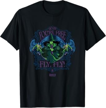 Wicked: For Good Elphaba You're Free Fly T-Shirt