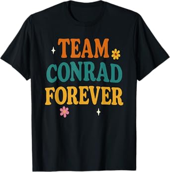 Team Conrad Shirt Summer Shirt Pretty Retro Summer Vibes T-Shirt