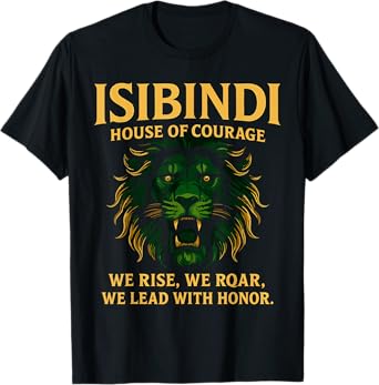 Isibindi House of Courage RCA School Spirit For Boy Girls T-Shirt