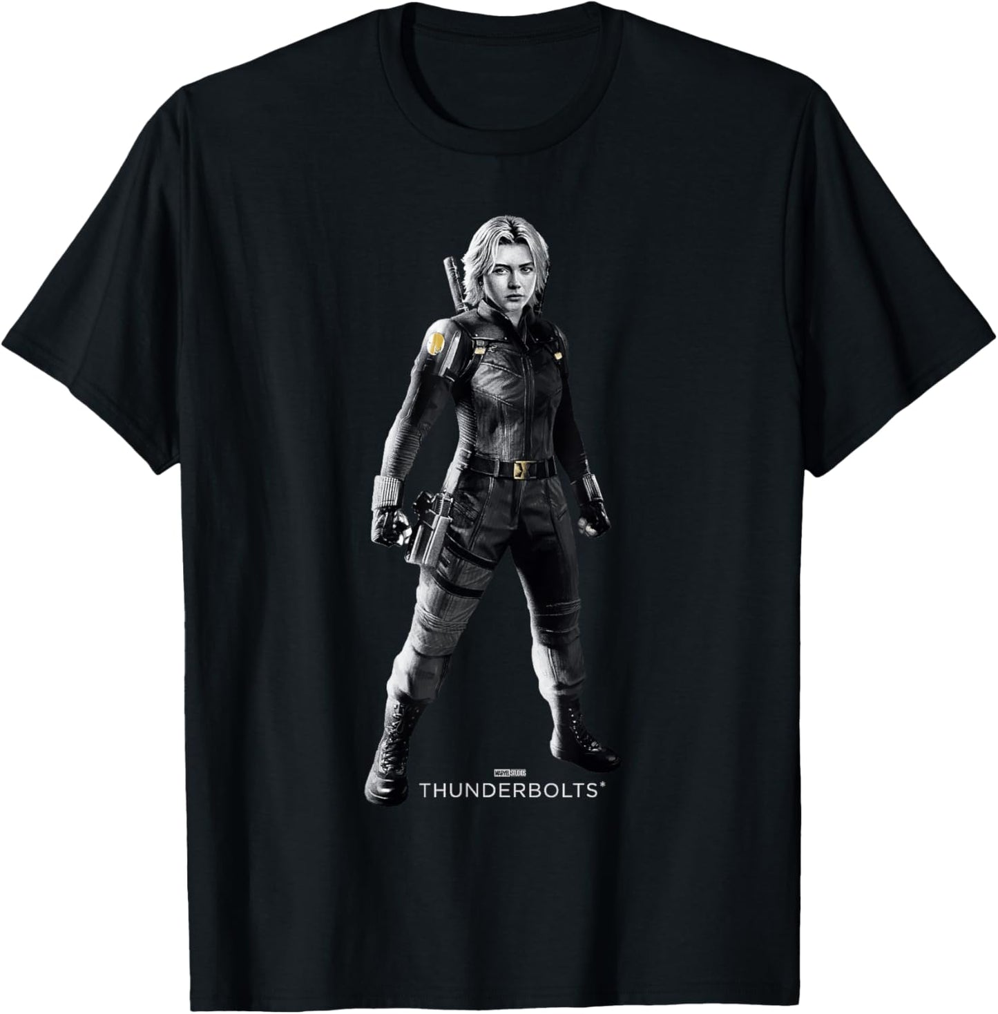 Marvel Thunderbolts Yelena Belova Full Body Portrait T-Shirt