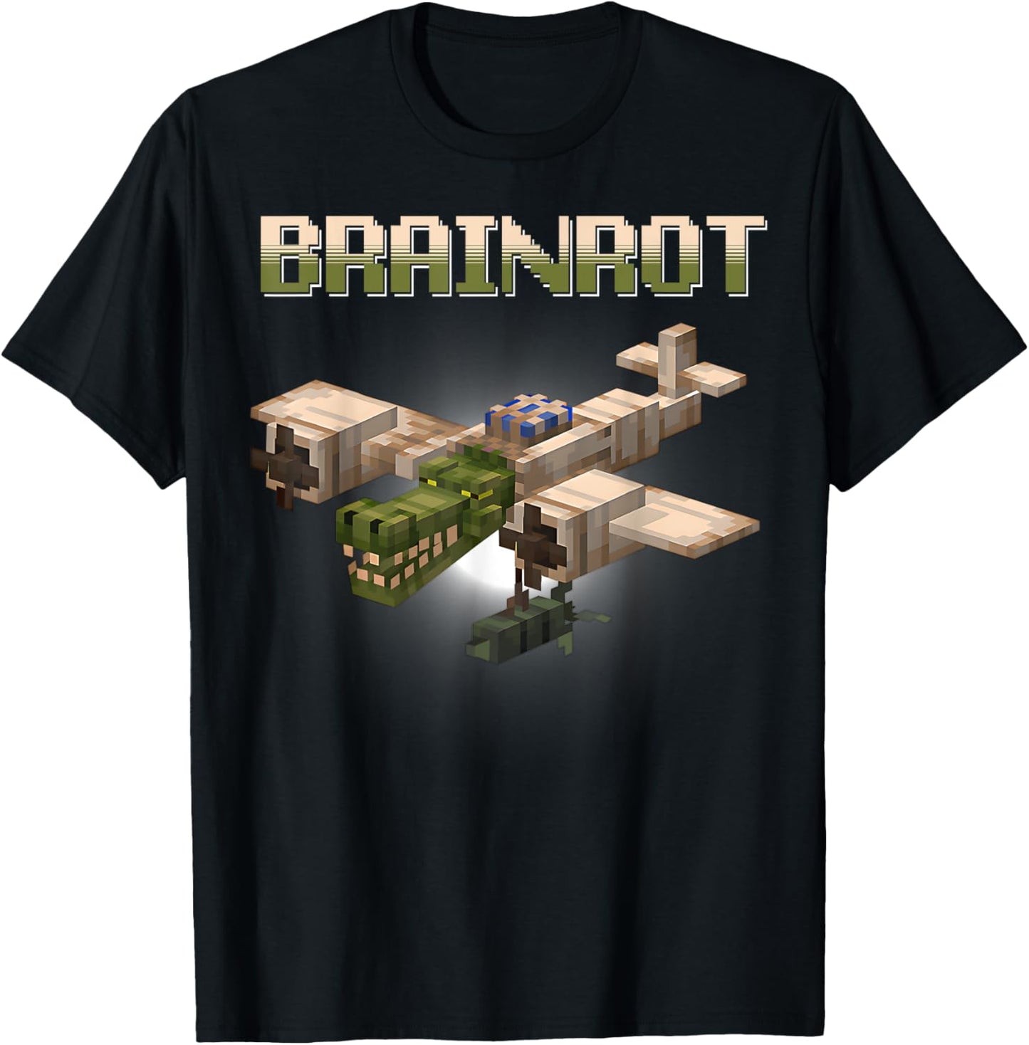 Bombardiro-Crocodilo Italian-Brainrot Funny Gen Z Men Women T-Shirt